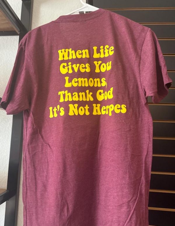 “Thank God It’s Not Herpes” Humor Tee