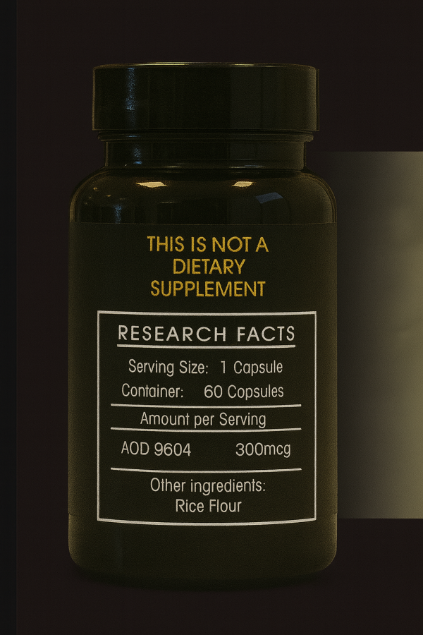 AOD 9604 Peptide – 60 Capsules1