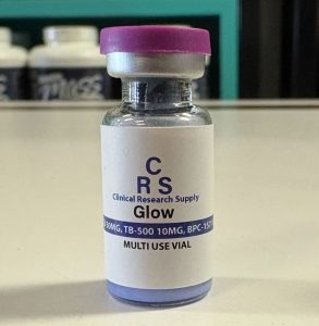 Glow bpc157 10mg tb500 1mg ghk cu 50mg